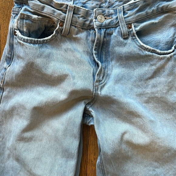 Zara Jeans Full Length straight leg Jean size 4 - Picture 5 of 9